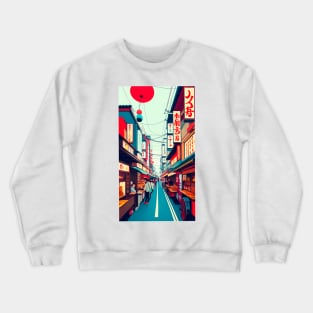 Tokyo street Crewneck Sweatshirt